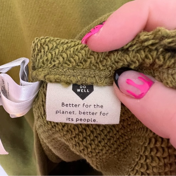 Madewell MWL Airyterry Sweatshirt Tee Dress, size Small - Picture 3 of 7